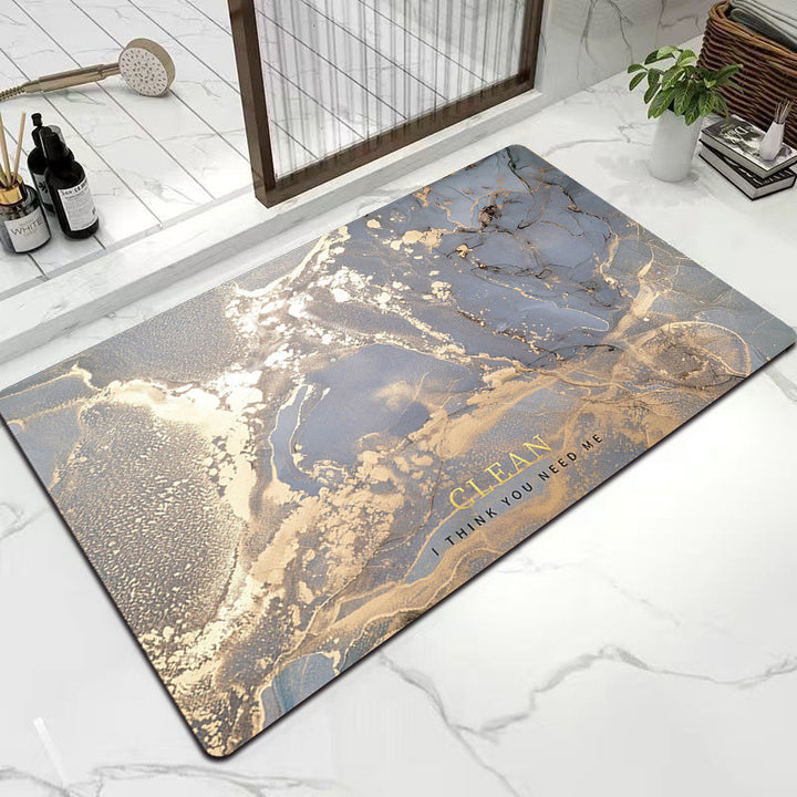 Elegant Abstract Area Mat Kalsten