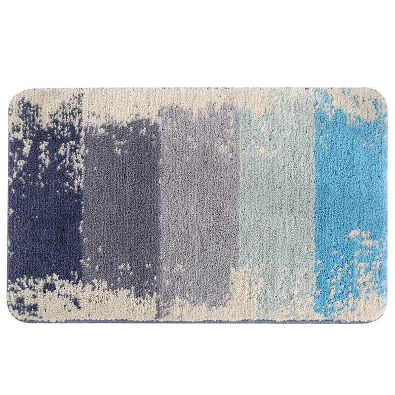 Abstract Textured Bath Mat