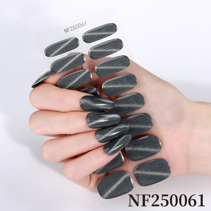 Sparkling Glossy Nail Wraps