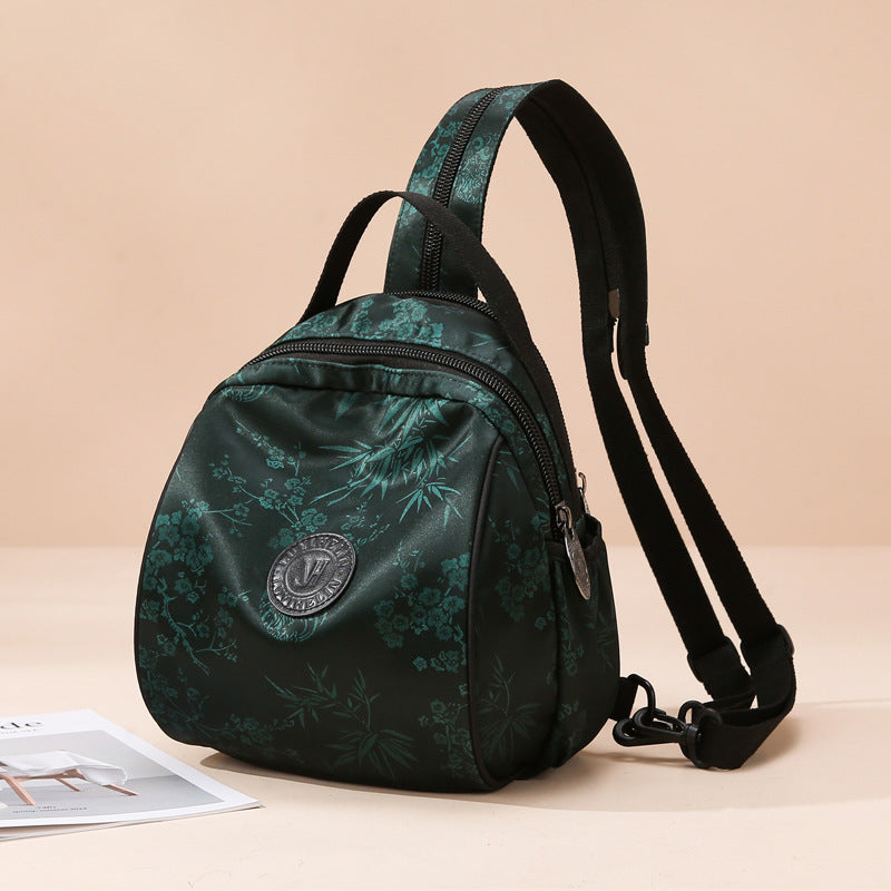 Floral-Patterned Mini Backpack Kalsten