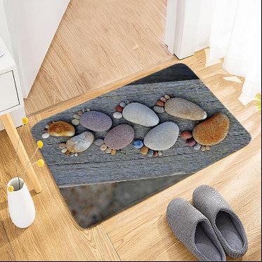 Natural Stone Design Bath Mat