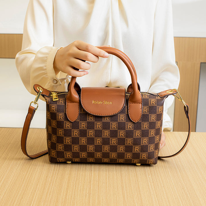 Elegant Designer Handbag with Structured Design