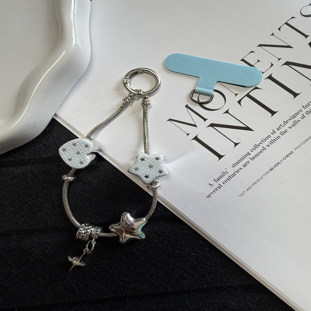 Unique Beaded Charm Keyring Kalsten