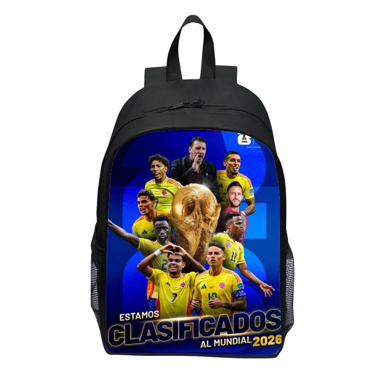 Sporty backpack with Wm trophy design Kalsten