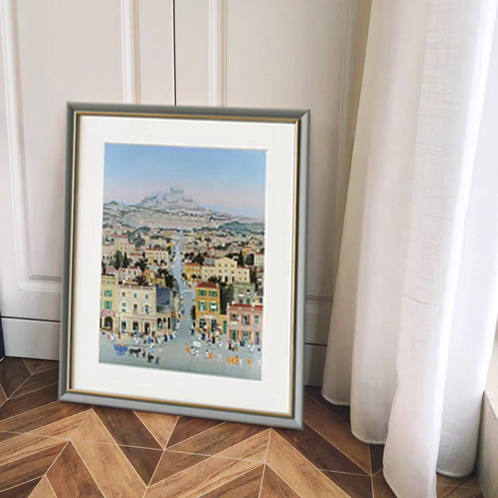 Framed Winter Landscape Artwork