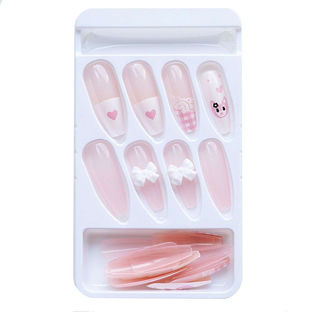 Creative Themed Press-On Nail Art Set