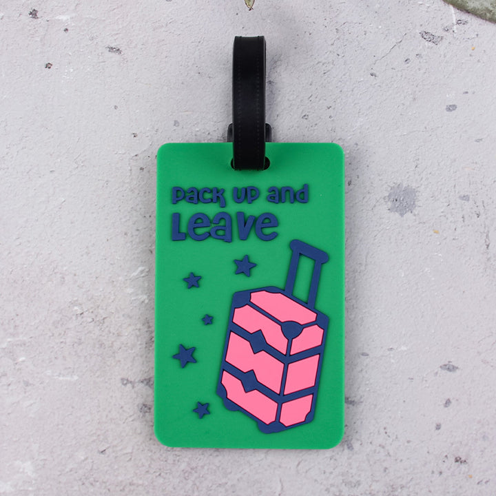 Stylish Chevron Pattern Luggage Tag Kalsten