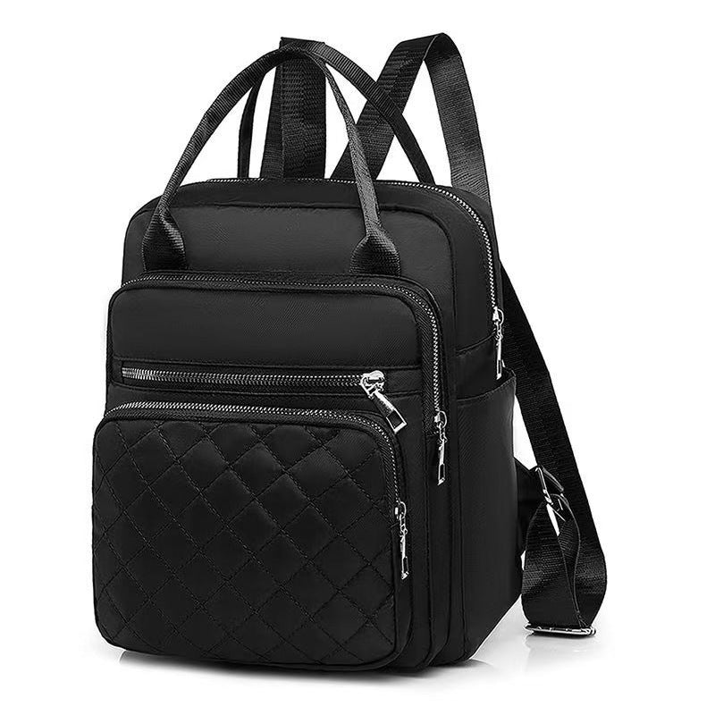 Quilted Multi-Compartment Backpack Kalsten