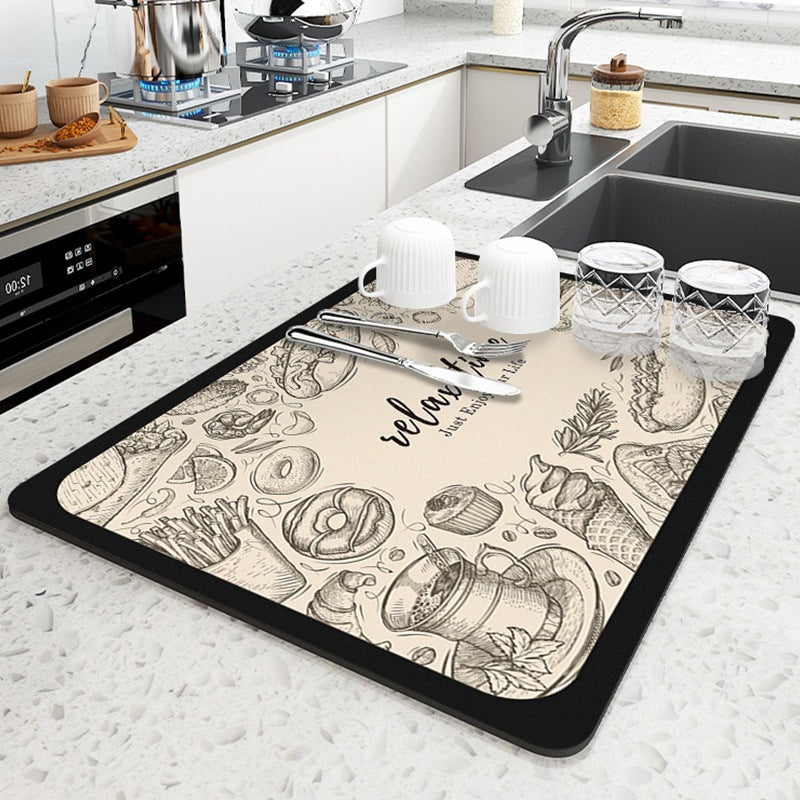 Elegant Textured Dining Table Mat