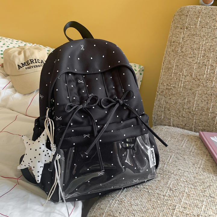 Playful Lightweight Printed Backpack Kalsten