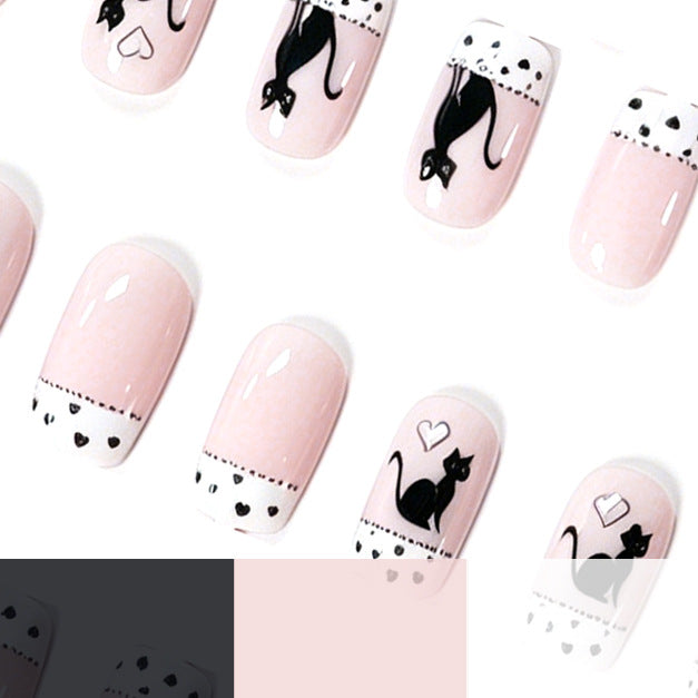 Cat-Themed Nail Art Set Kalsten