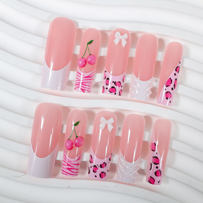 Nail art set with playful motifs Kalsten
