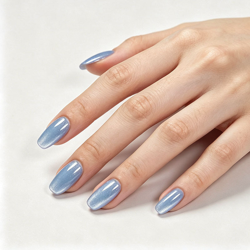 Glossy Acrylic Press-On Nail Set