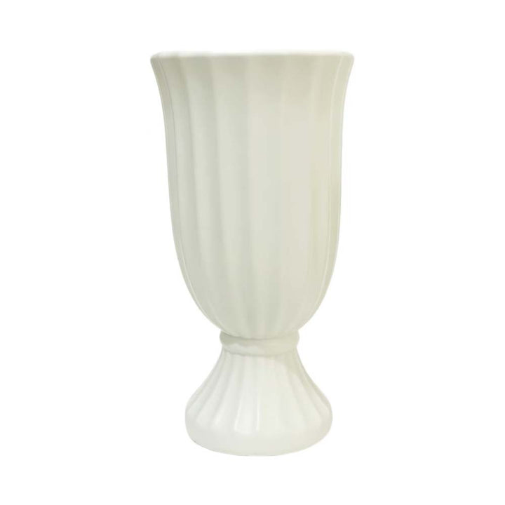 Elegant Fluted Decorative Planter Kalsten