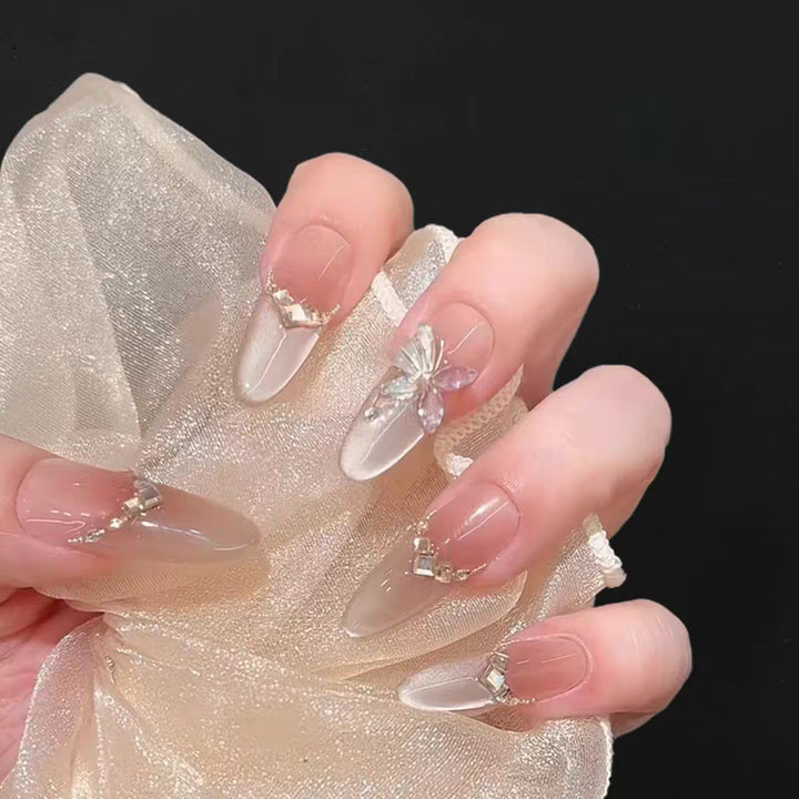Artistic Themed Press-On Nails Kalsten