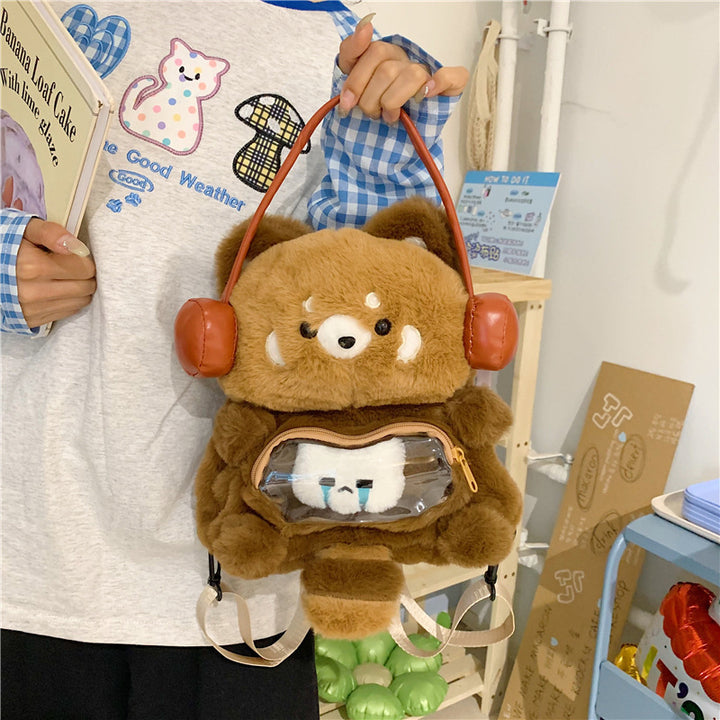 Cute Plush Animal-Themed Backpack Kalsten