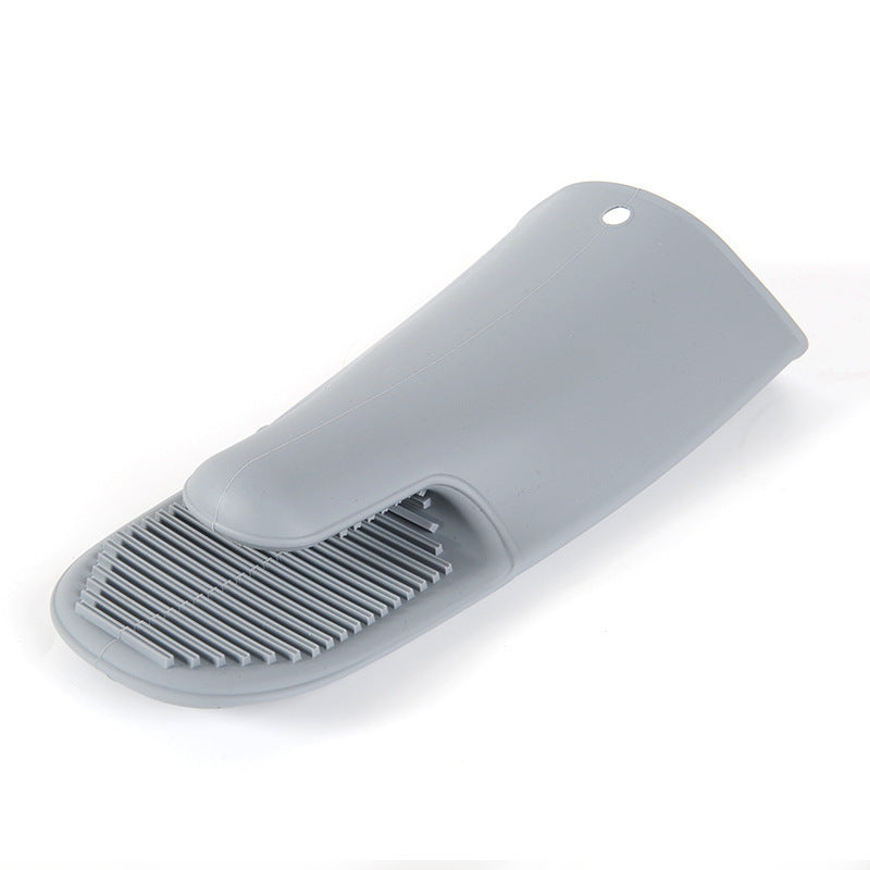 Silicone kitchen gloves with integrated cleaning bristles Kalsten
