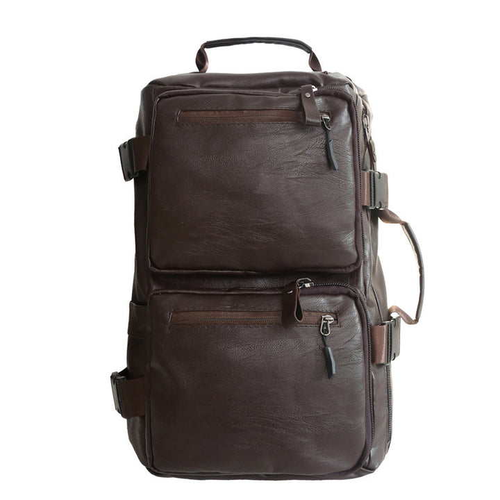 Multi-Functional Leather Weekend Bag Kalsten