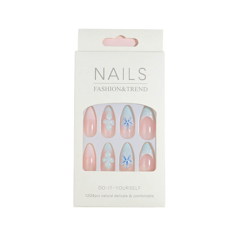 Premium Press-On Nail Set with Decorative Accents Kalsten