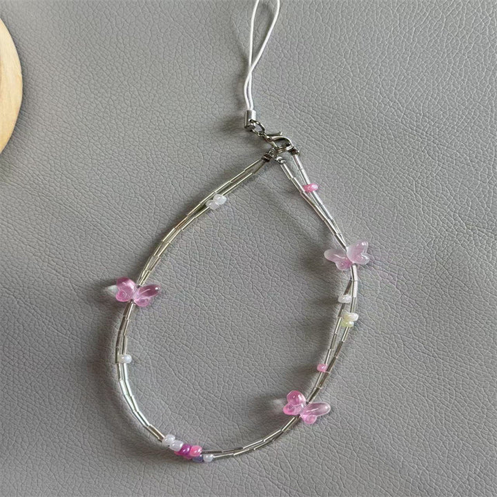 Decorative Butterfly Charm Eyewear Lanyard Kalsten