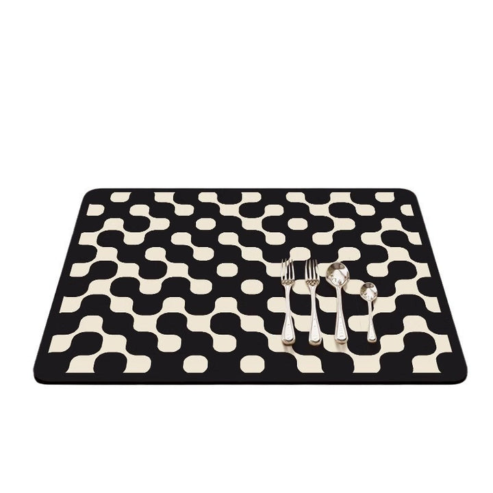 Stylish Rectangular Kitchen Table Mat Kalsten