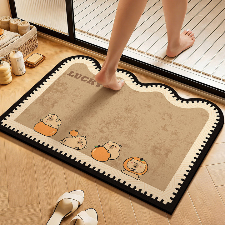 WoCute Cartoon Bath Mat Kalsten