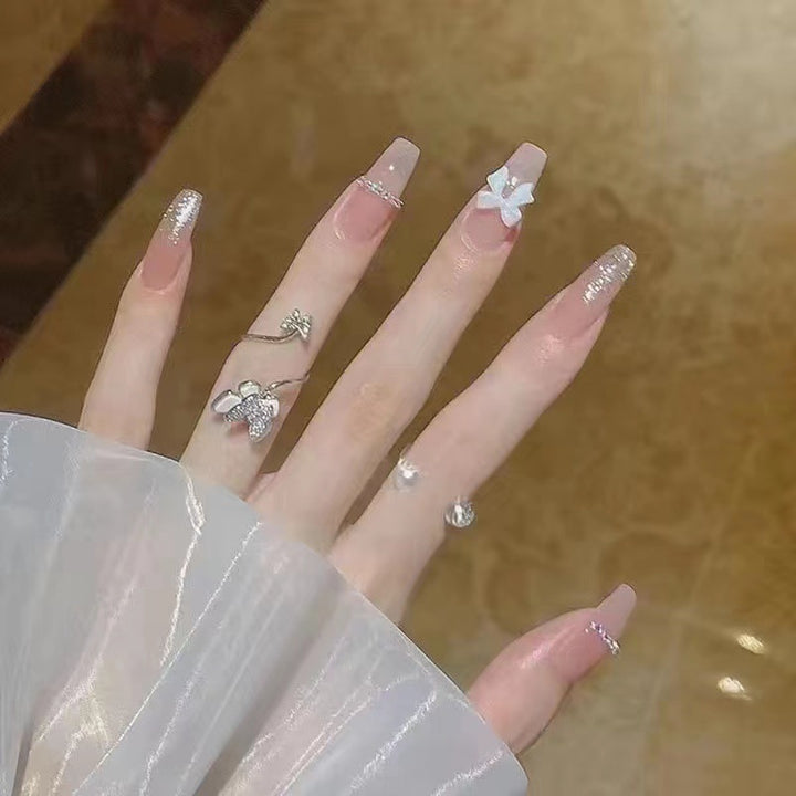 Elegant Decorative Press-On Nail Art Kalsten