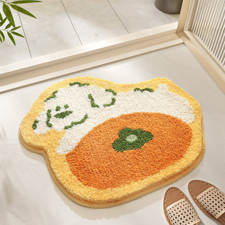 Camouflage Pattern Bath Mat