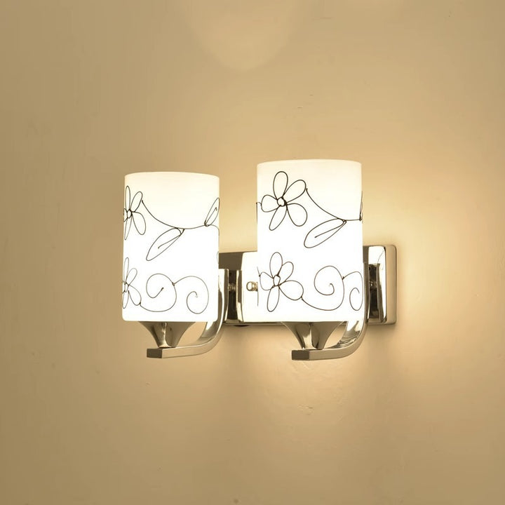 Artistic Flower Design Wall Sconce