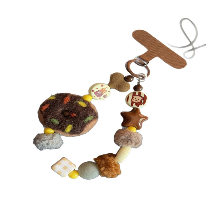 Whimsical Food-Themed Charm Keychain Kalsten 1790135857