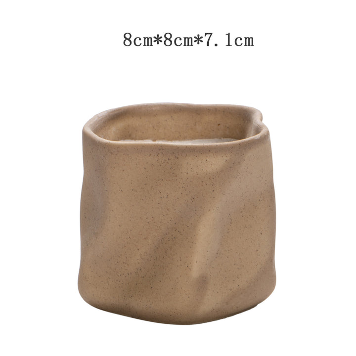 Rustic Ceramic Planter Kalsten