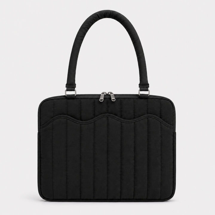 Quilted Laptop Sleeve Tote