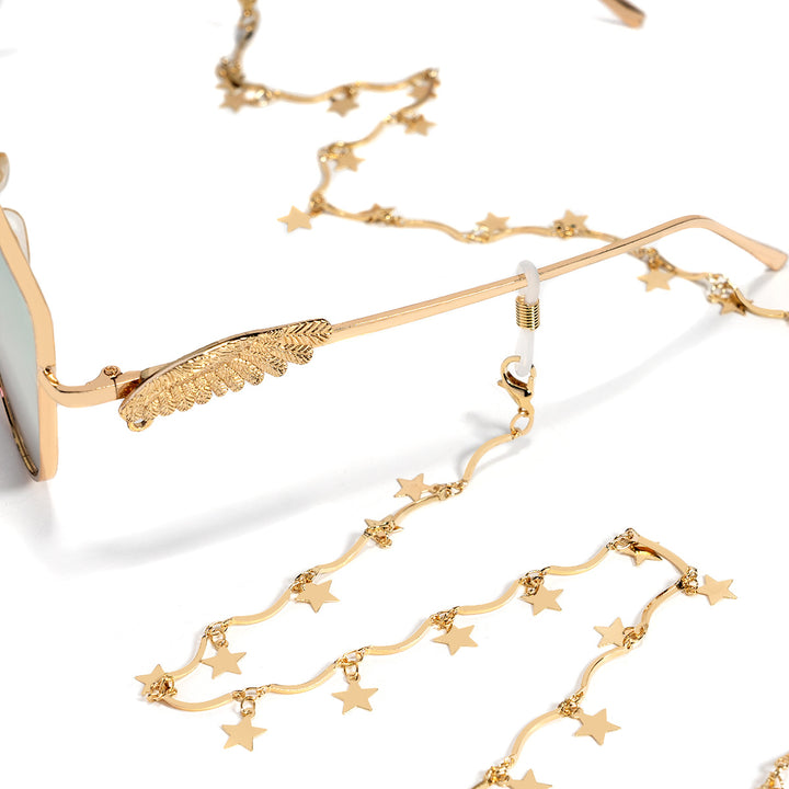 Elegant Gold Star Chain Kalsten