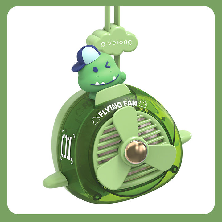 Women's Portable Mini Fan with Cute Animal Design Kalsten