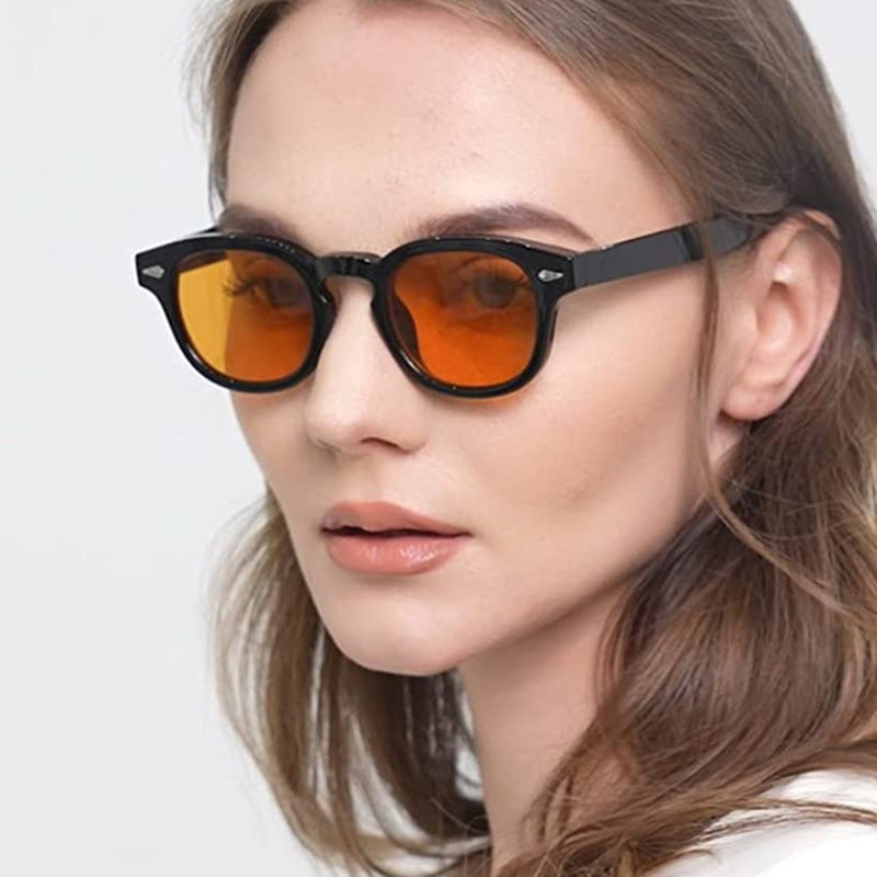 Women's round sunglasses with elegant design and UV protection Kalsten