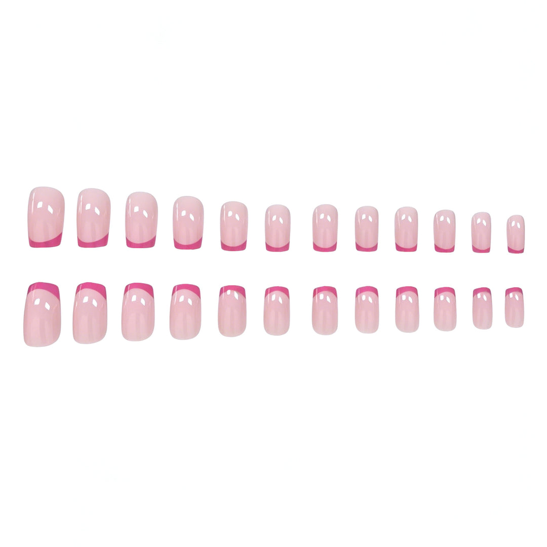 Elegant French Tip Nail Art Enhancements Kalsten 1789915404