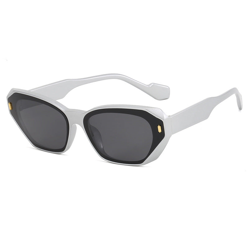 Women’s geometric designer sunglasses with distinctive frame Kalsten