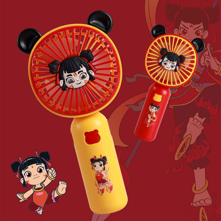 Unisex Portable Kids Fan with Playful Design Kalsten