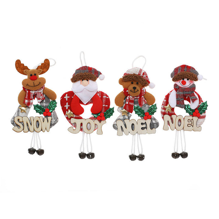 Decorative Christmas Snowman Wreath Kalsten