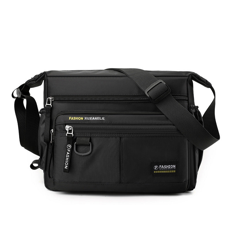 Multi-Pocket Messenger Bag