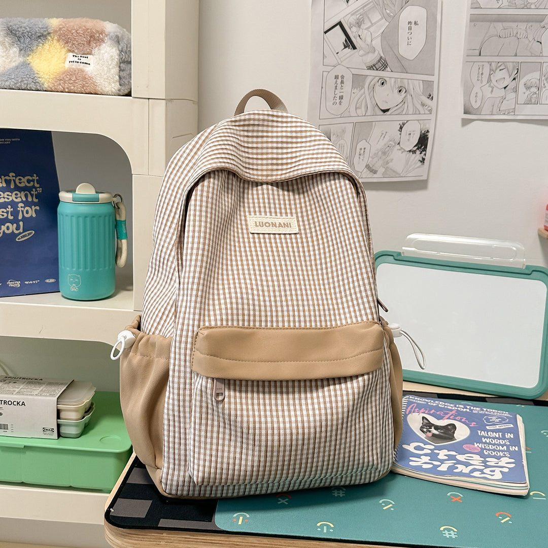 Stylish Striped Backpack Kalsten