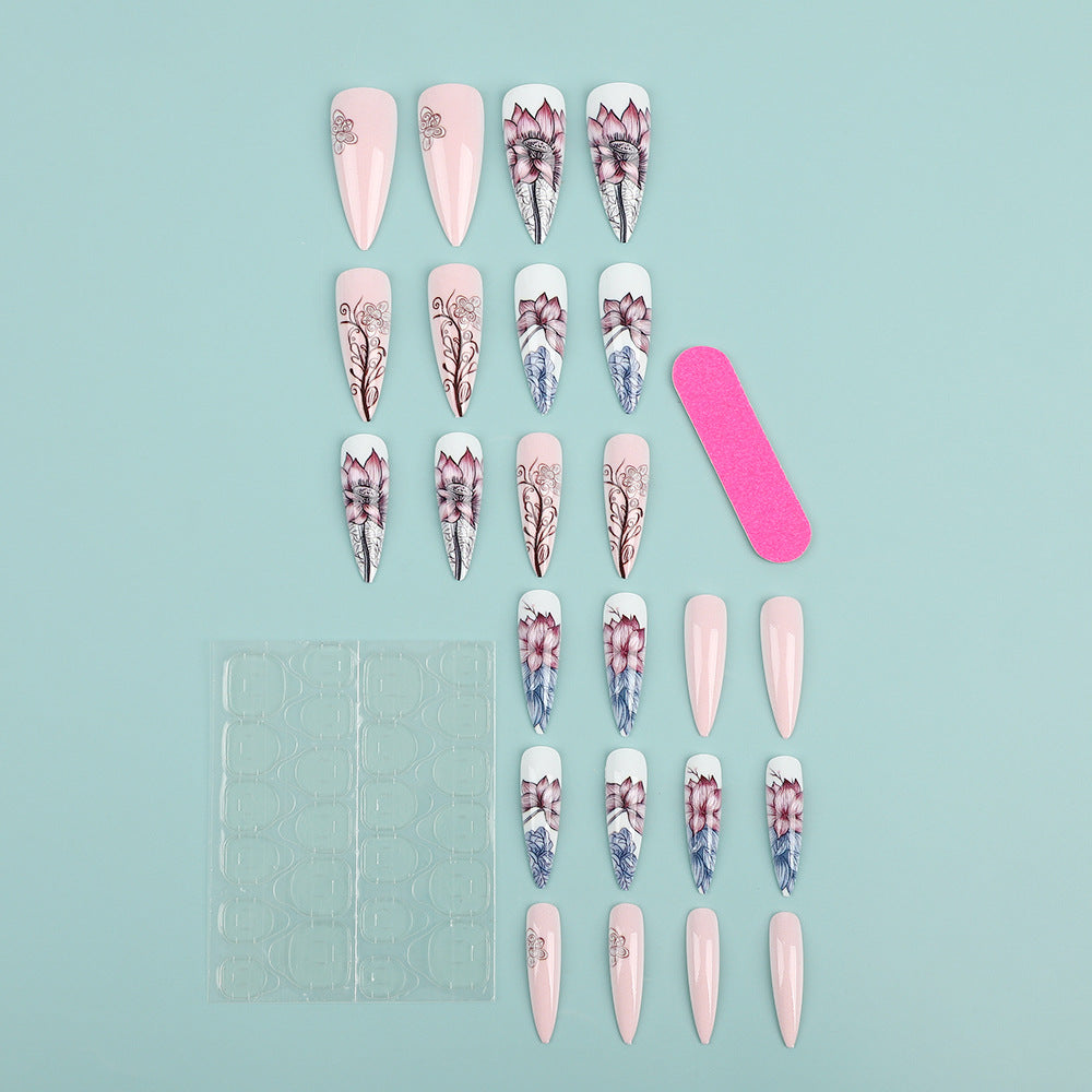 Artificial nails in floral design Kalsten