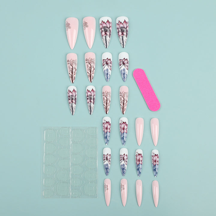 Artificial nails in floral design Kalsten
