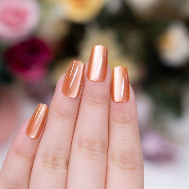 Glossy Press-On Nail Art  1791110921