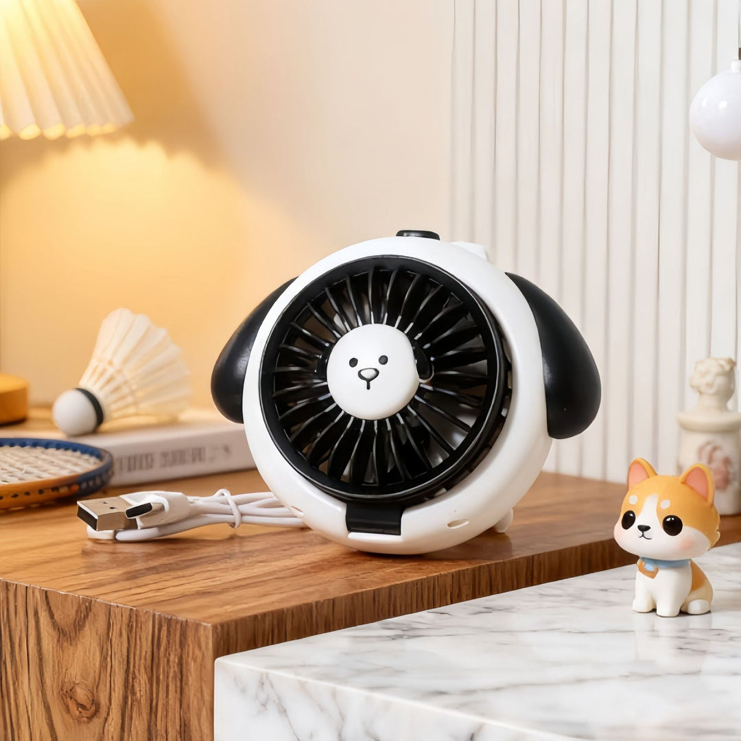 Portable handheld fan with cute dog design Kalsten