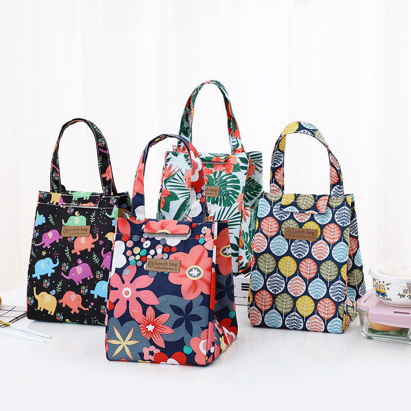 Floral Insulated Lunch Bag