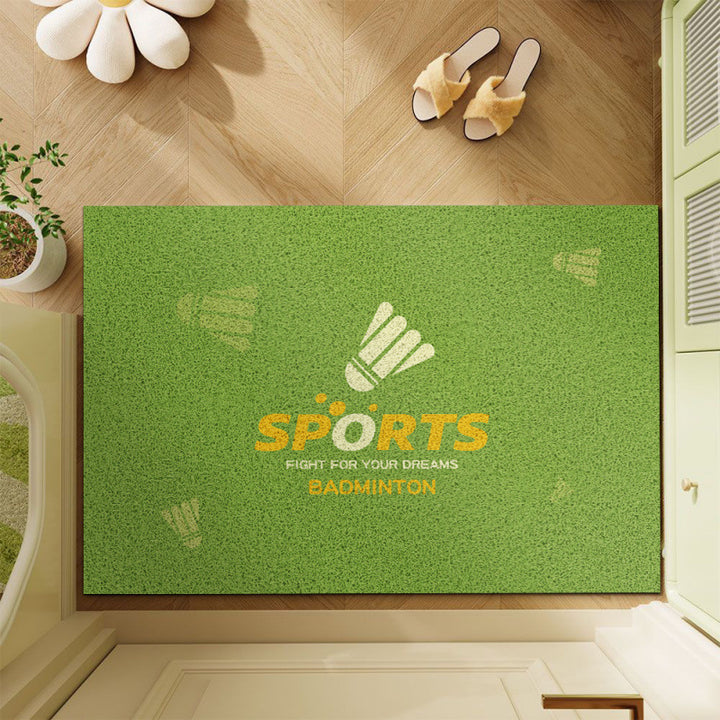 Sports-Themed Entrance Mat