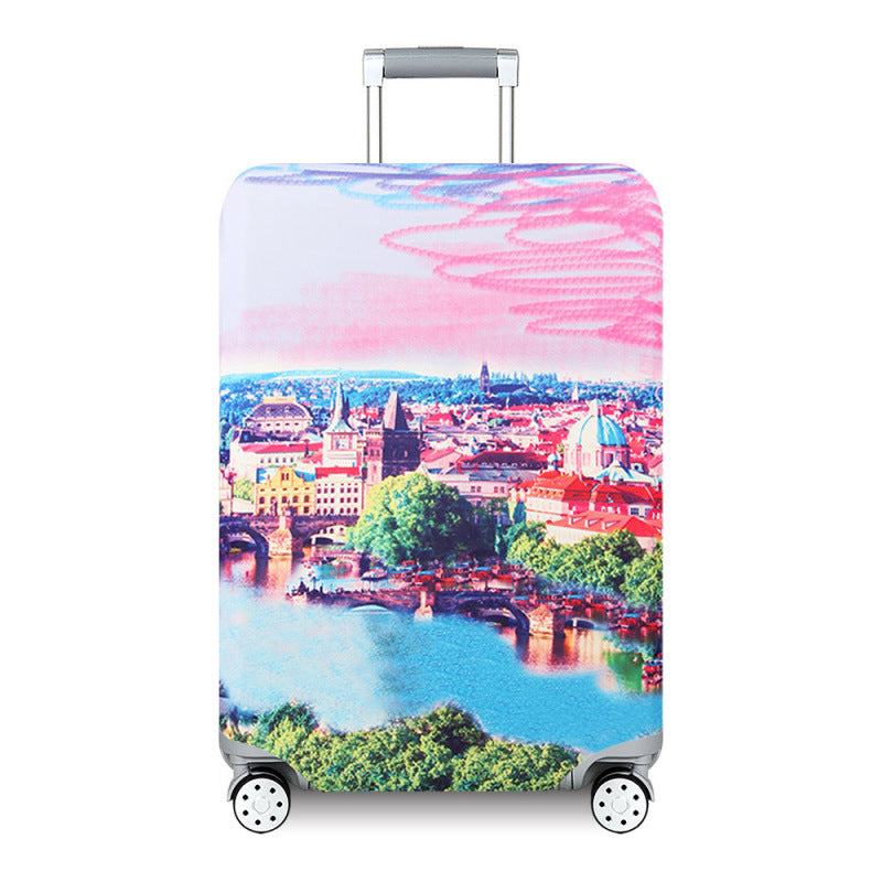 Artistic Travel Hard Shell Suitcase Kalsten