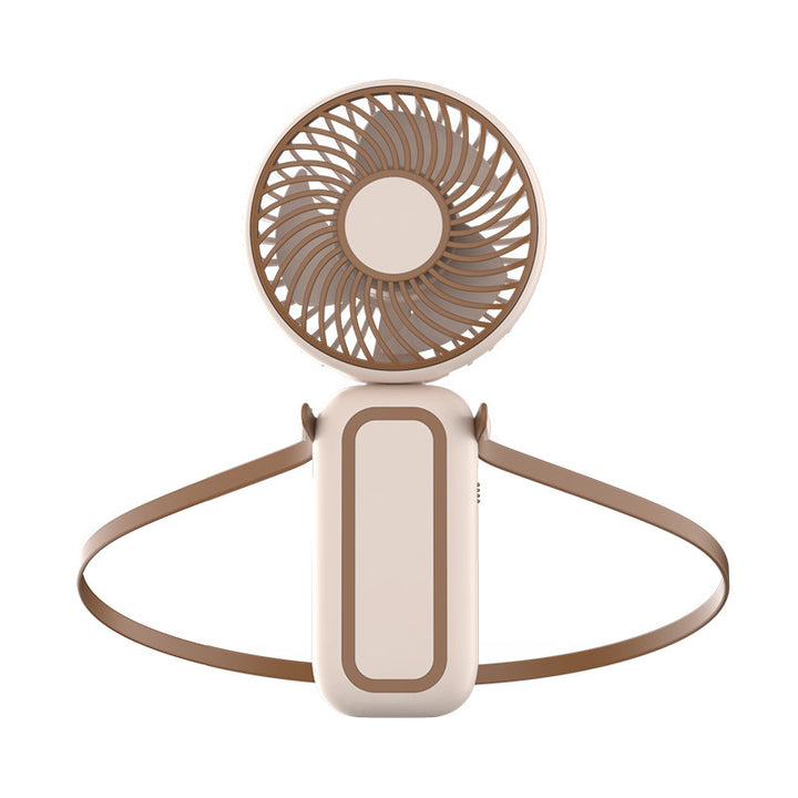 Women's Portable Neck Fan with Ergonomic Design and Adjustable Speed Control Kalsten