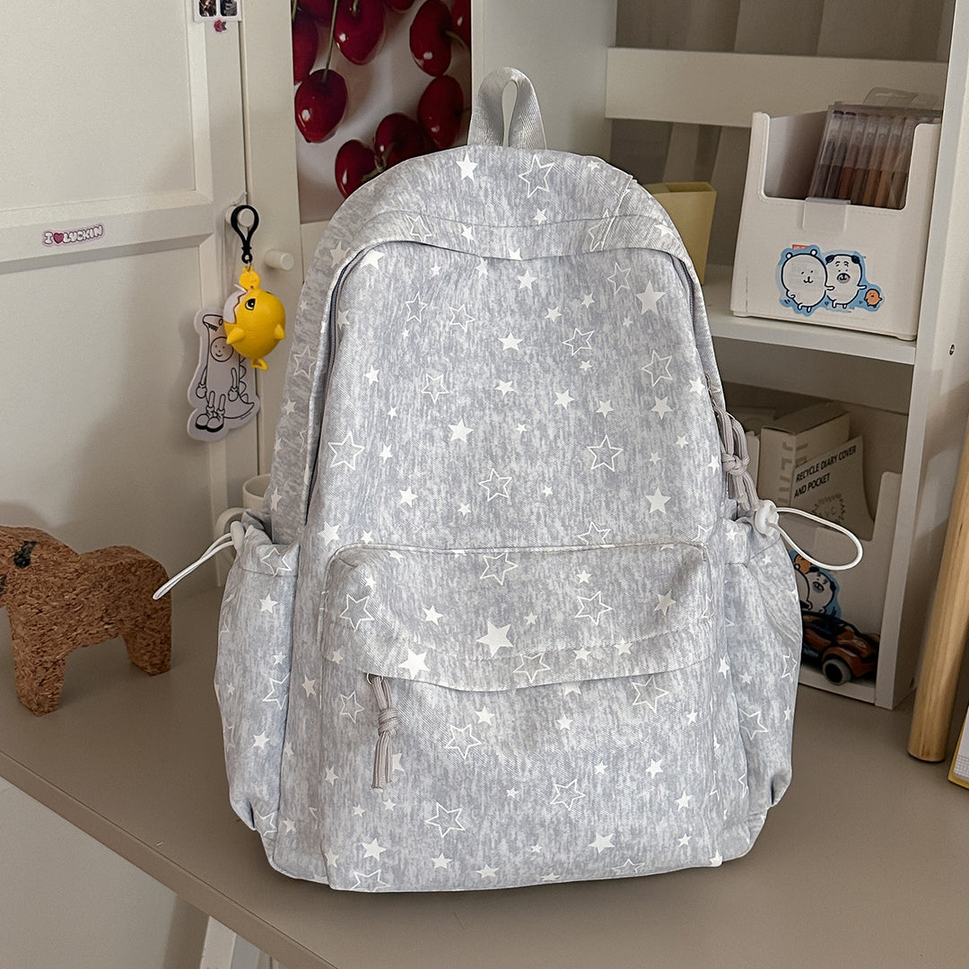 Stylish Star-Embellished Backpack Kalsten